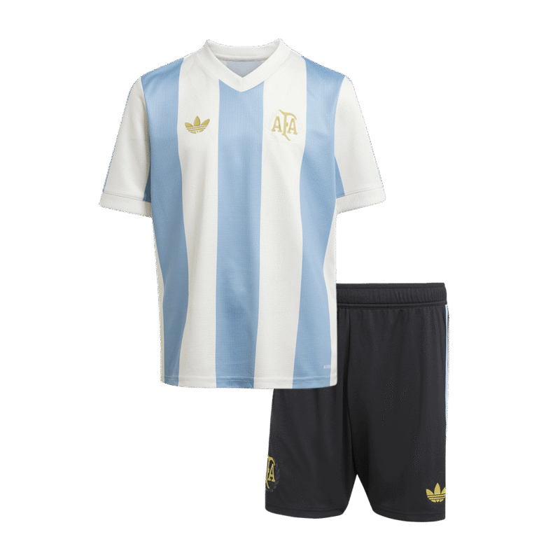 Argentina Kids Soccer Jerseys Kit 2024 - 50th Anniversary