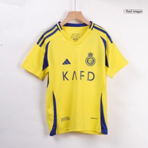 RONALDO #7 Al Nassr Home Kids Soccer Jerseys Kit 2024/25 - ACL