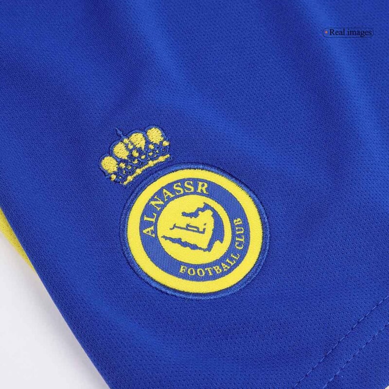 RONALDO #7 Al Nassr Home Kids Soccer Jerseys Full Kit 2024/25 - ACL