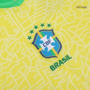 RAPHINHA #11 Brazil Home Soccer Jersey Copa America 2024