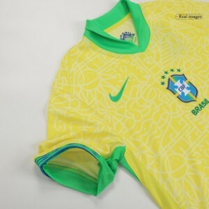 RAPHINHA #11 Brazil Home Soccer Jersey Copa America 2024
