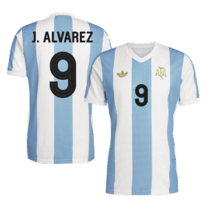 J.ALVAREZ #9 Argentina Soccer Jersey 2024 - 50th Anniversary