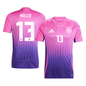 MÜLLER #13 Germany Away Soccer Jersey EURO 2024