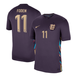 FODEN #11 England Away Soccer Jersey EURO 2024