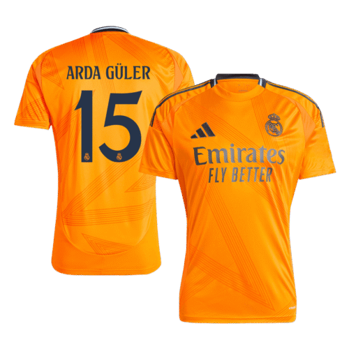 ARDA GÜLER #15 Real Madrid Away Soccer Jersey 2024/25