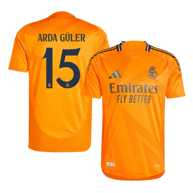 ARDA GÜLER #15 Camisola de futebol autêntica do Real Madrid 2024/25