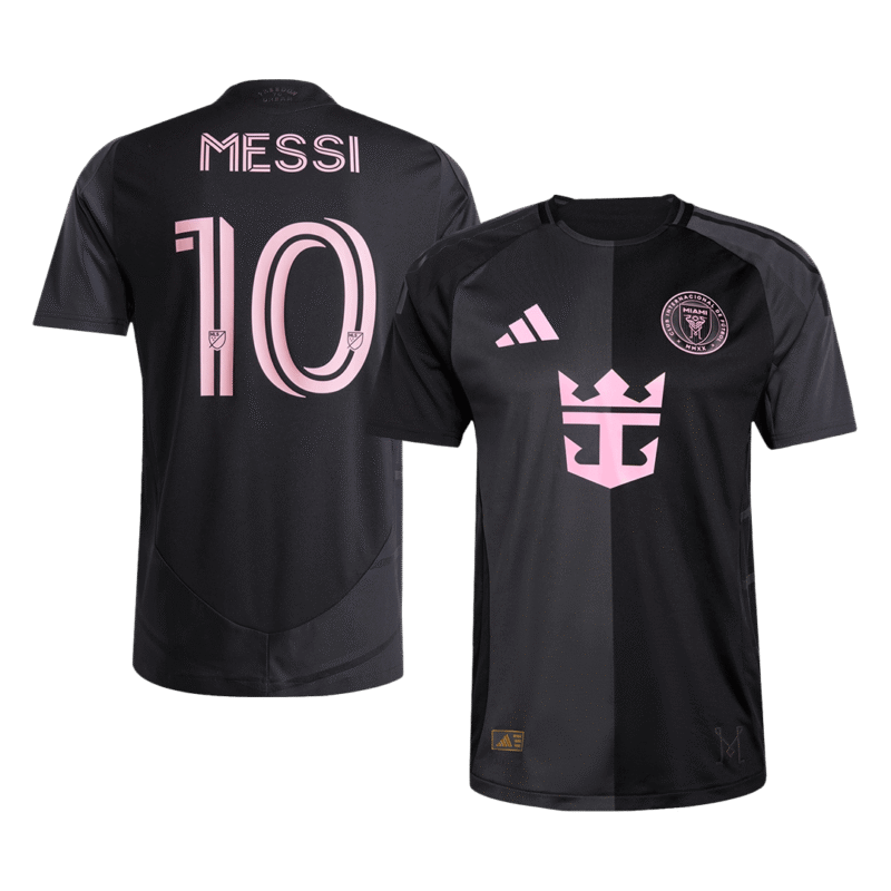 MESSI #10 Inter Miami CF Away Authentic Soccer Jersey 2025