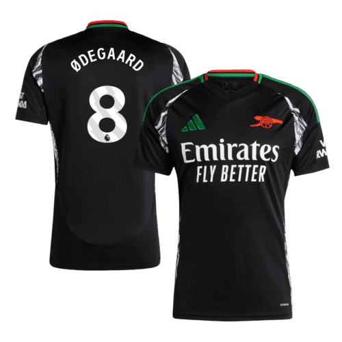 ØDEGAARD #8 Arsenal Away Soccer Jersey 2024/25