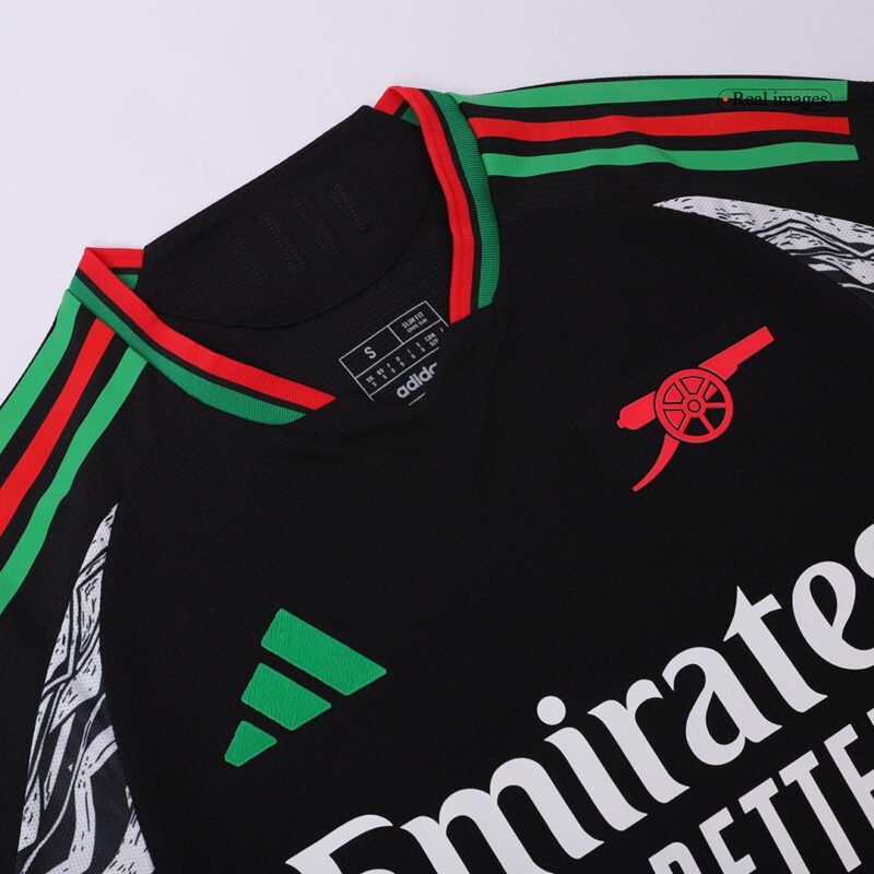 ØDEGAARD #8 Arsenal Away Authentic Soccer Jersey 2024/25