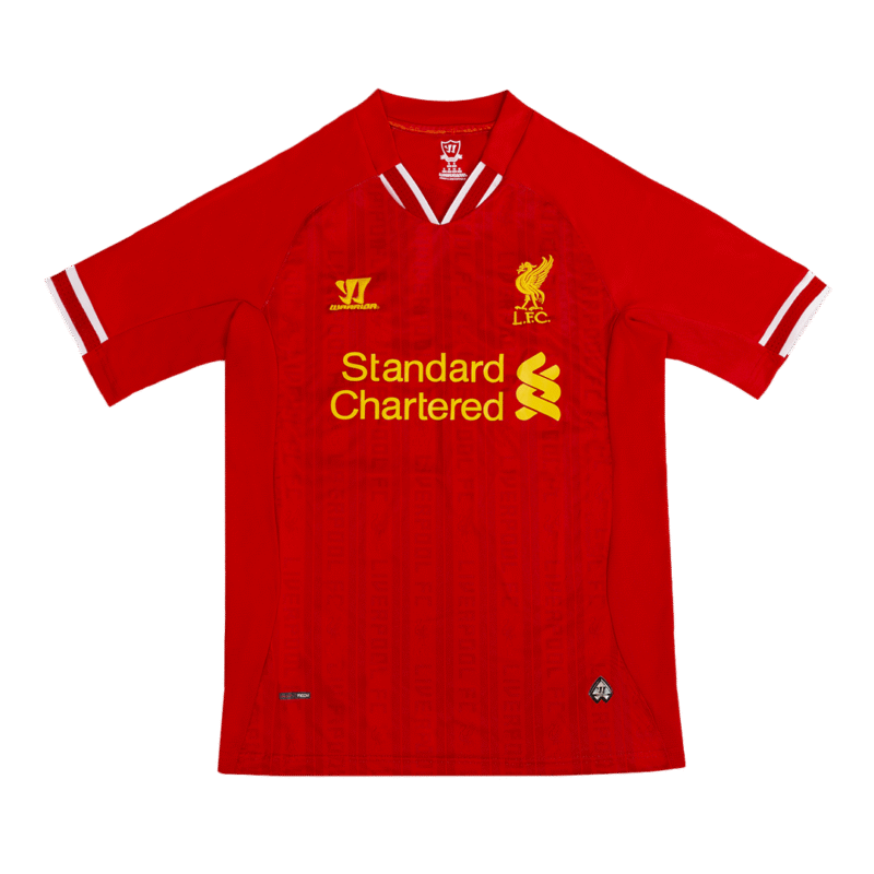 Camisola de Futebol Vintage Liverpool Home 2013/14