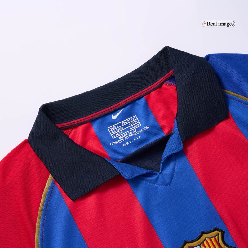 Vintage Soccer Jersey Barcelona Home 2001/02