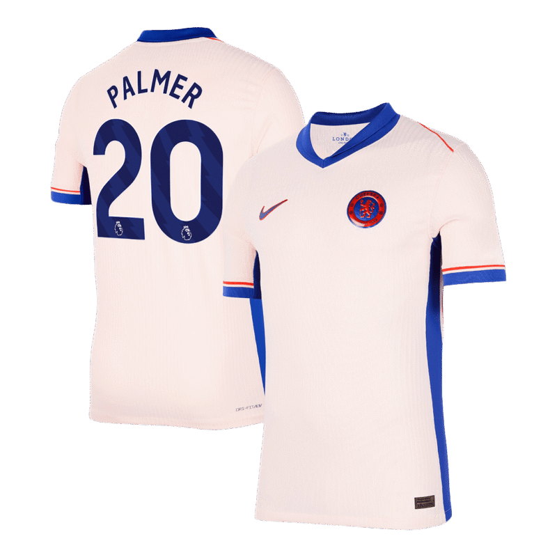 PALMER #20 Chelsea Away Authentic Soccer Jersey 2024/25