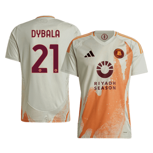 DYBALA #21 Roma Away Soccer Jersey 2024/25