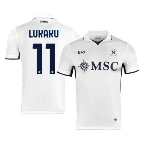 LUKAKU #11 Napoli Away Authentic Soccer Jersey 2024/25