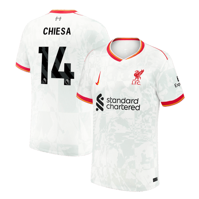 CHIESA #14 Liverpool Third Away Soccer Jersey 2024/25
