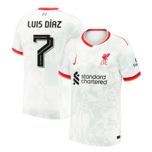 LUIS DÍAZ #7 Liverpool Third Away Soccer Jersey 2024/25