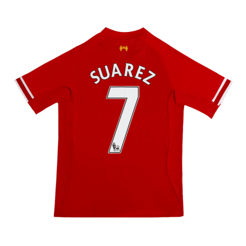 Vintage Soccer Jersey SUAREZ #7 Liverpool Home 2013/14