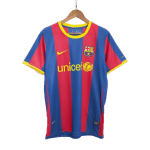Maillot de foot vintage A.INIESTA #8 Barcelona Home 2010/11