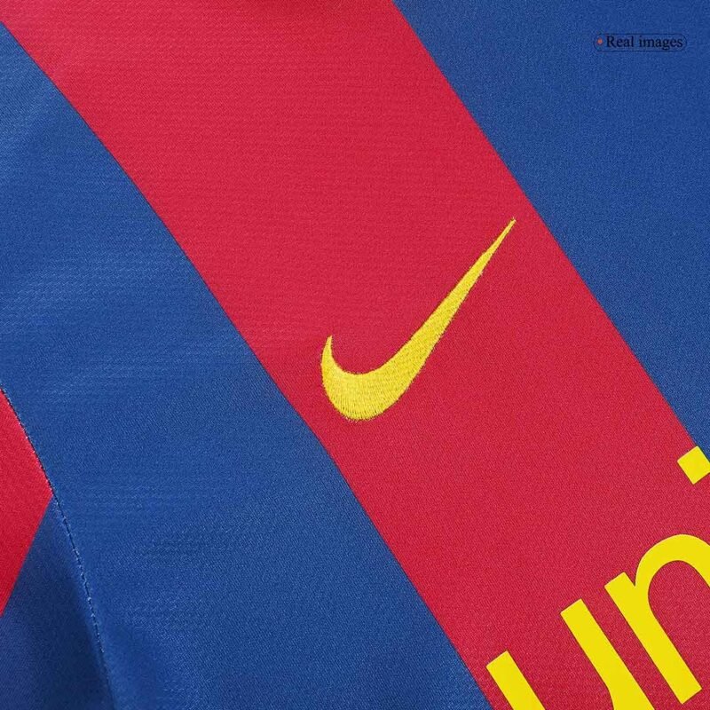 Maillot de foot vintage A.INIESTA #8 Barcelona Home 2010/11