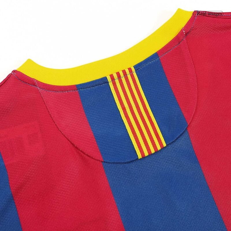 Maillot de foot vintage A.INIESTA #8 Barcelona Home 2010/11
