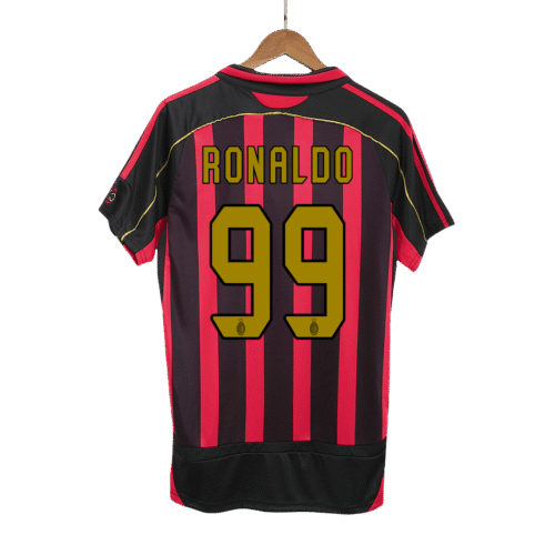 Vintage Fußball Trikot RONALDO #99 AC Mailand Home 2006/07