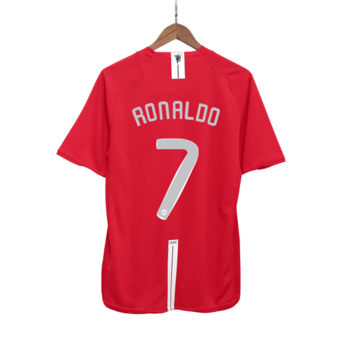 Vintage Fußball Trikot RONALDO #7 Manchester United Home 2007/08 - UCL Finale