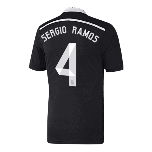 Vintage Soccer Jersey SERGIO RAMOS #4 Real Madrid Third Away 2014/15