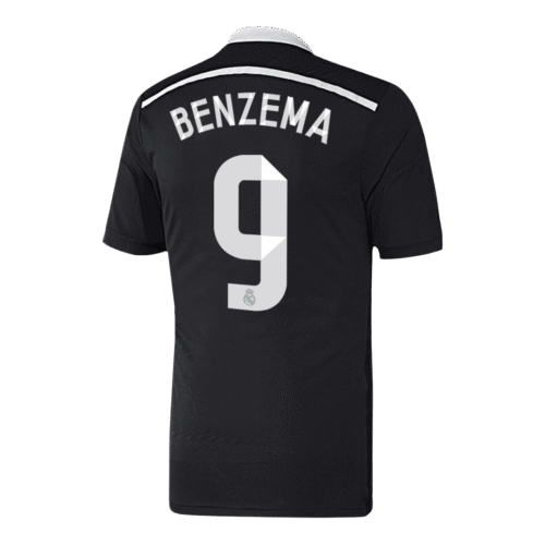 Vintage Soccer Jersey BENZEMA #9 Real Madrid Third Away 2014/15