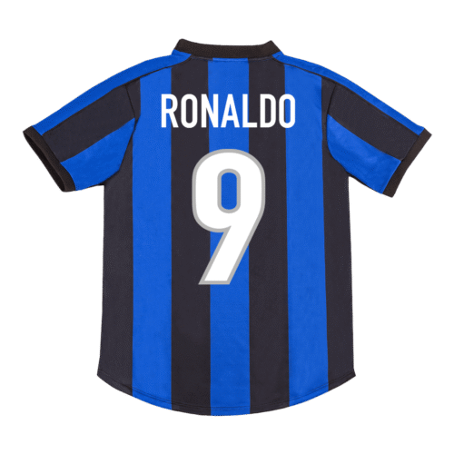 Vintage Fußball Trikot RONALDO #9 Inter Mailand Home 1999/00