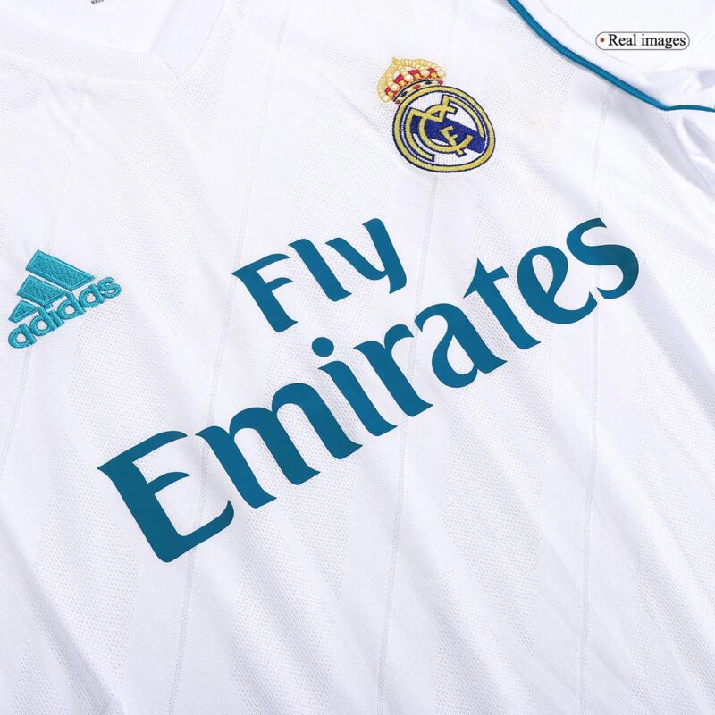 Vintage Soccer Jersey KROOS #8 Real Madrid Home 2017/18