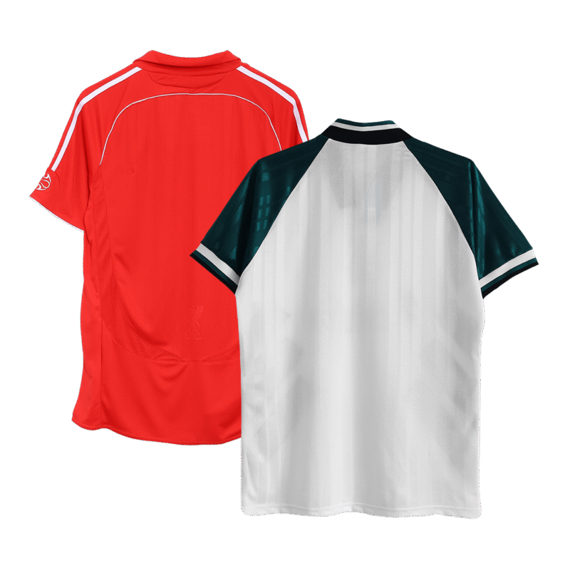 Vintage Jersey Liverpool Away 1993/95 & Vintage Jersey Liverpool Home 2006/07