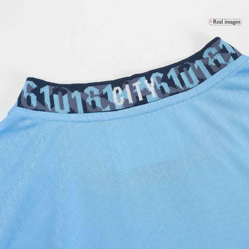 HAALAND #9 Camisola de Futebol Autêntica do Manchester City 2024/25 - UCL