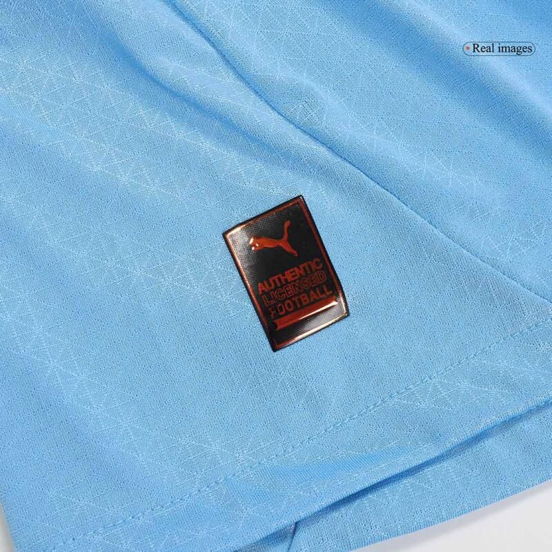 DE BRUYNE #17 Manchester City Home Authentic Soccer Jersey 2024/25 - UCL