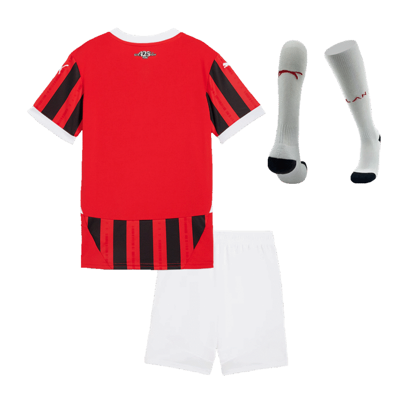 AC Milan Home Kinder Fußball Trikots Full Kit 2024/25