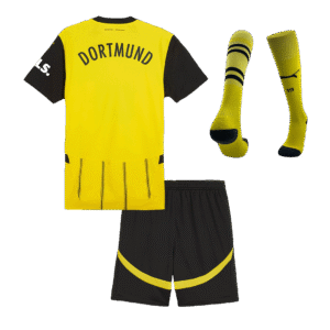 Camisolas de futebol para crianças Borussia Dortmund Home Kit completo 2024/25