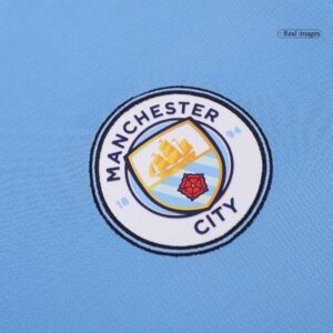 Manchester City Home Long Sleeve Soccer Jersey 2024/25