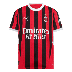 MORATA #7 AC Milan Home Soccer Jersey 2024/25 - UCL