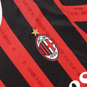 MORATA #7 AC Milan Home Authentic Soccer Jersey 2024/25 - UCL