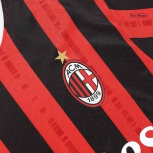 PULISIC #11 AC Milan Home Authentic Soccer Jersey 2024/25 - UCL