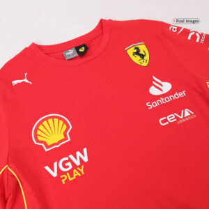 578288_12 Charles Leclerc #16 Ferrari F1 Racing Team Shirt 2024