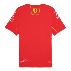 578288_2 Charles Leclerc #16 Ferrari F1 Racing Team Shirt 2024