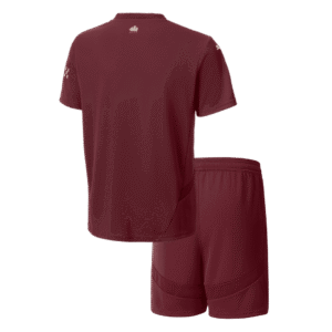 Manchester City Third Away Kids Soccer Jerseys Kit 2024/25