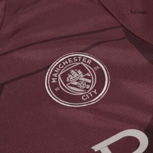Manchester City Third Away Kids Soccer Jerseys Kit 2024/25