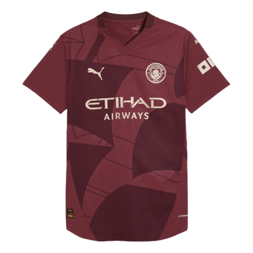 Manchester City Third Away Authentic Soccer Jersey 2024/25