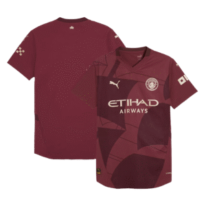 Manchester City Third Away Authentic Soccer Jersey 2024/25