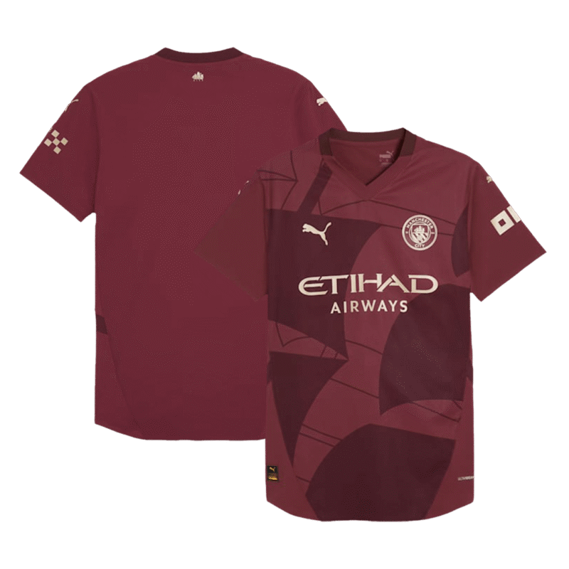 Manchester City Third Away Authentic Soccer Jersey 2024/25