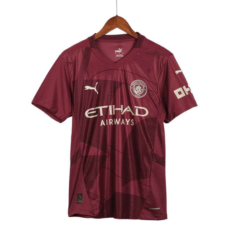 Manchester City Third Away Authentic Soccer Jersey 2024/25