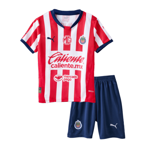 Chivas Home Kids Soccer Jerseys Kit 2024/25