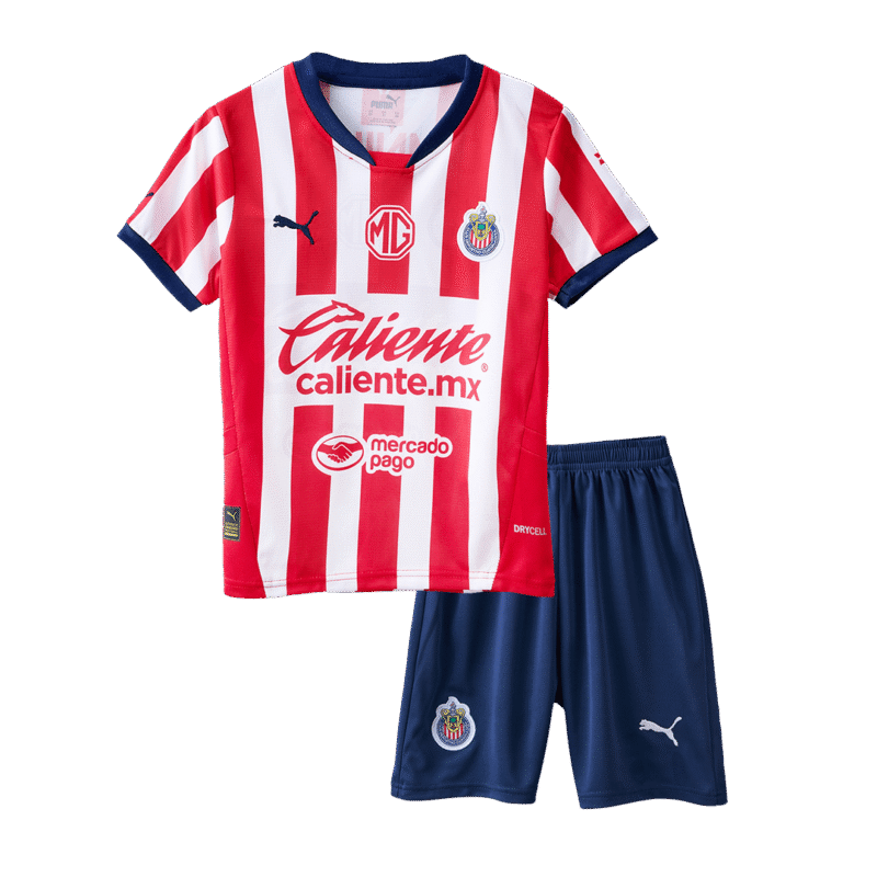 Chivas Home Kids Soccer Jerseys Kit 2024/25