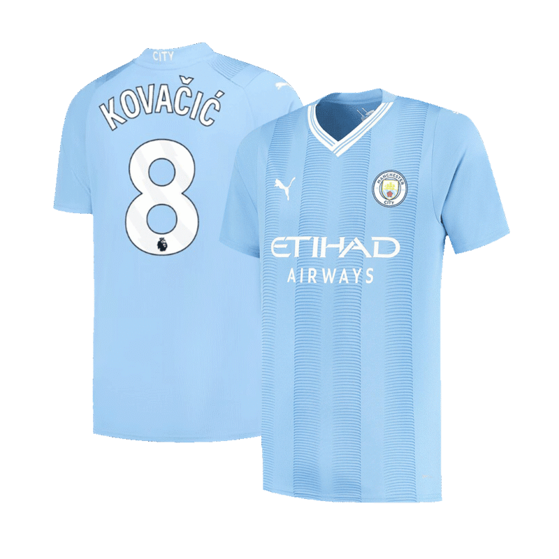 KOVAČIĆ #8 Manchester City Home Jersey 2023/24
